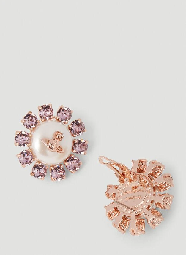 商品Vivienne Westwood|Floealla Earrings in Pink,价格¥971,第4张图片详细描述