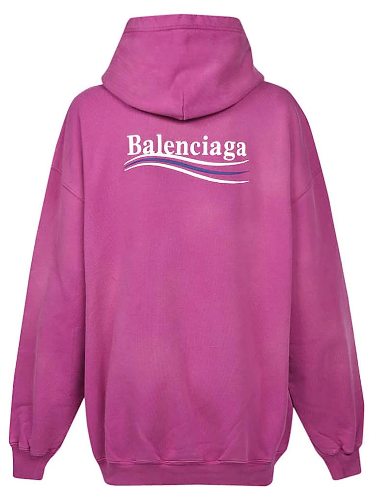 商品Balenciaga|BALENCIAGA - Logo Cotton Hoodie,价格¥7253,第2张图片详细描述