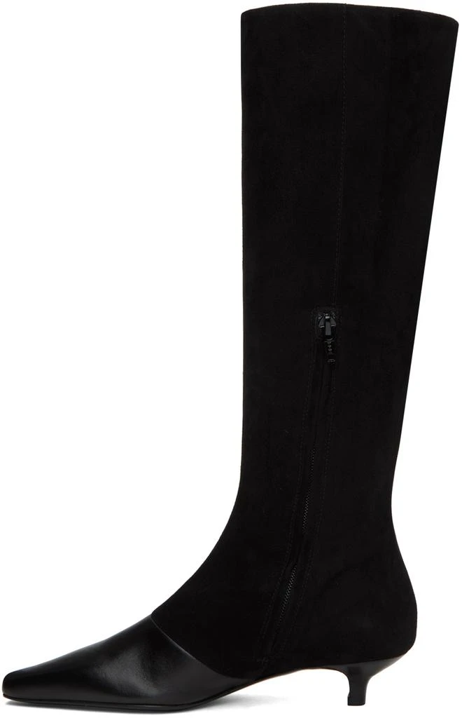 商品Totême|Black 'The Slim' Boots,价格¥7267,第3张图片详细描述