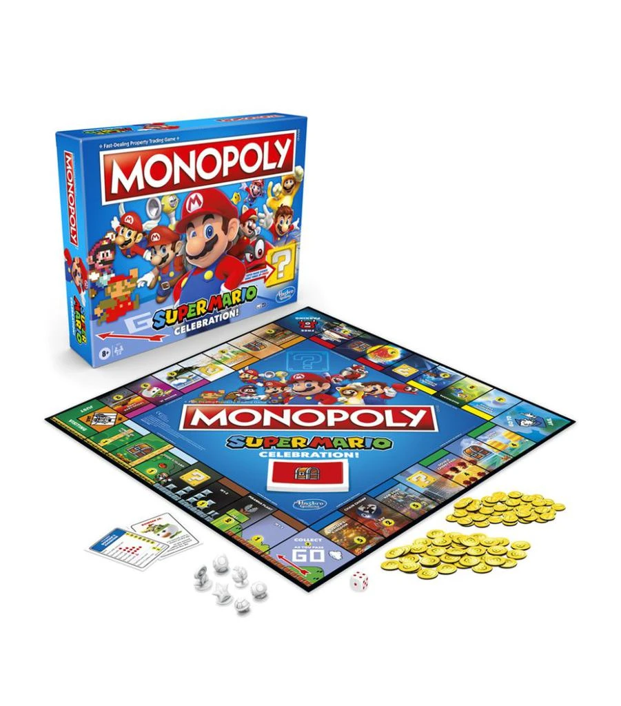 商品Hasbro Games|Monopoly Super Mario Celebration Edition Board Game,价格¥393,第2张图片详细描述