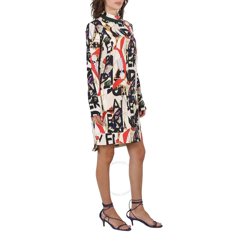 商品Burberry|Graffiti Archive Silk and Wool Dress,价格¥1403,第3张图片详细描述