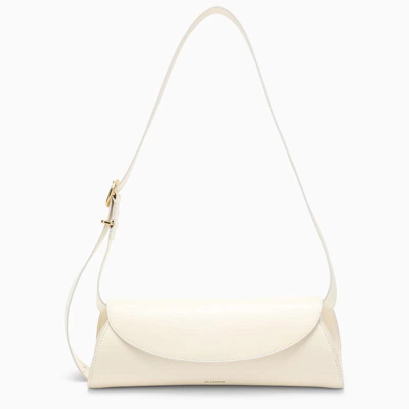 商品Jil Sander|Milk-coloured leather shoulder bag,价格¥7944,第1张图片