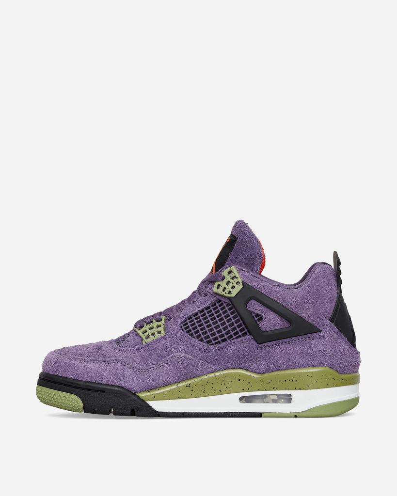 女款 Air Jordan 4 休闲鞋 紫麂皮 初号机商品第4张图片规格展示