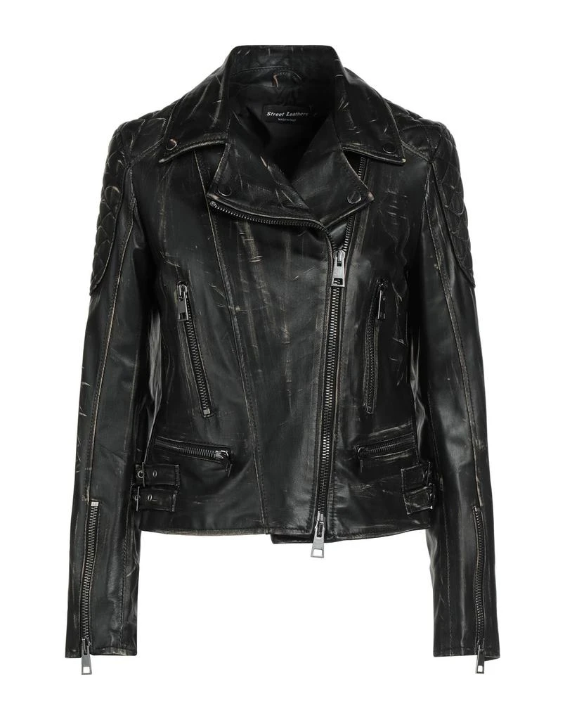 商品STREET LEATHERS|Biker jacket,价格¥775,第1张图片