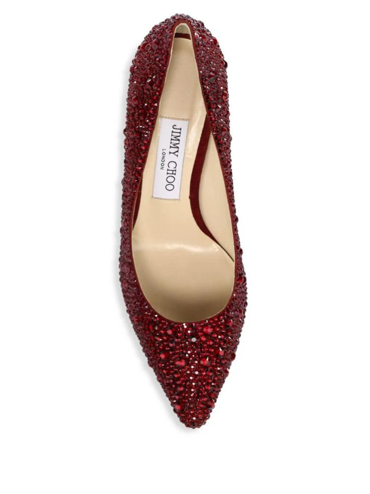 商品Jimmy Choo|Jimmy Choo - Romy Embellished Pumps,价格¥20195,第4张图片详细描述