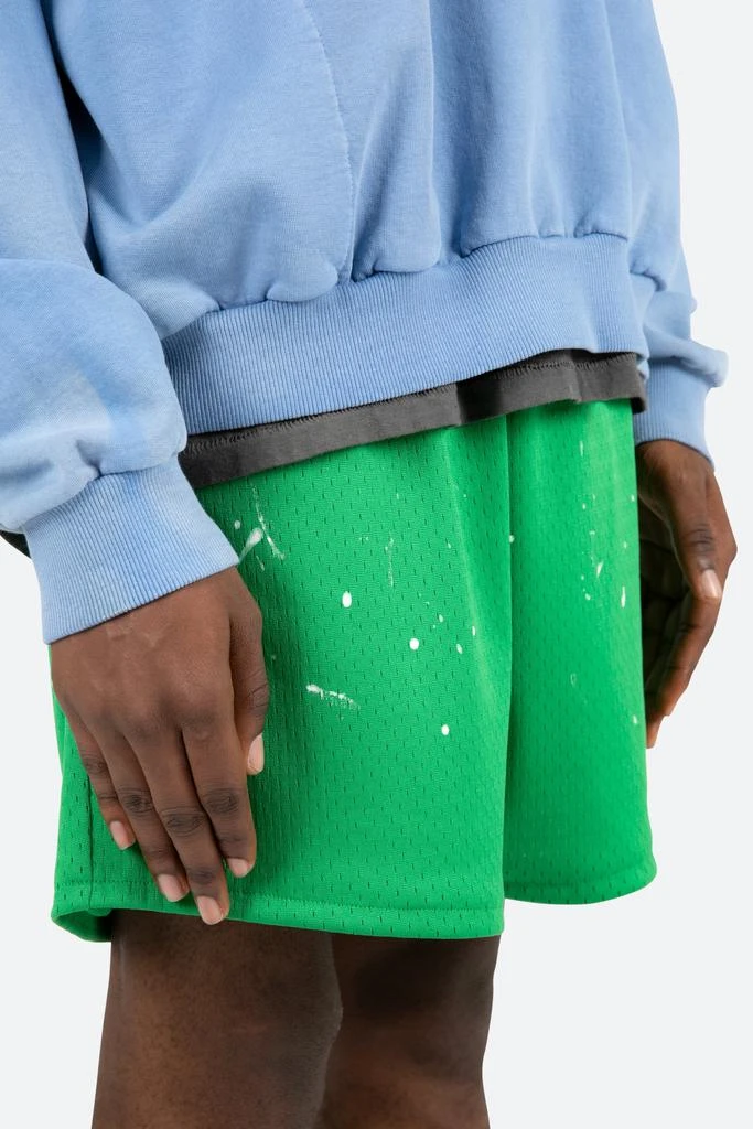 Painter Mesh Shorts - Green 商品