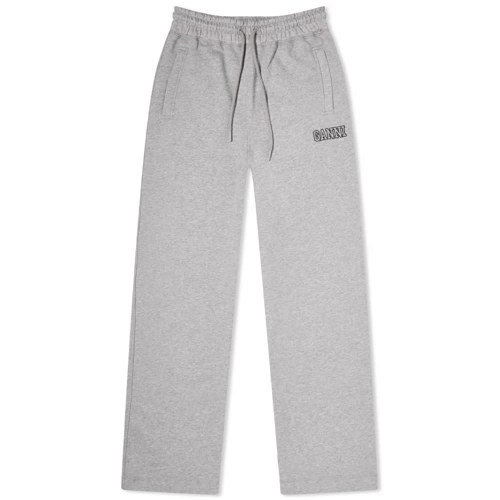 商品Ganni|GANNI Software Logo Straight Sweat Pant,价格¥361,第1张图片