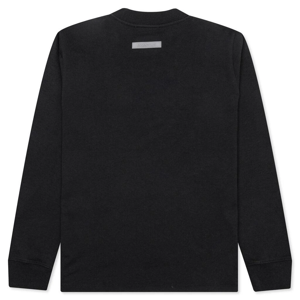 商品Essentials|Fear of God Essentials Kid's L/S Tee - Stretch Limo,价格¥304,第2张图片详细描述