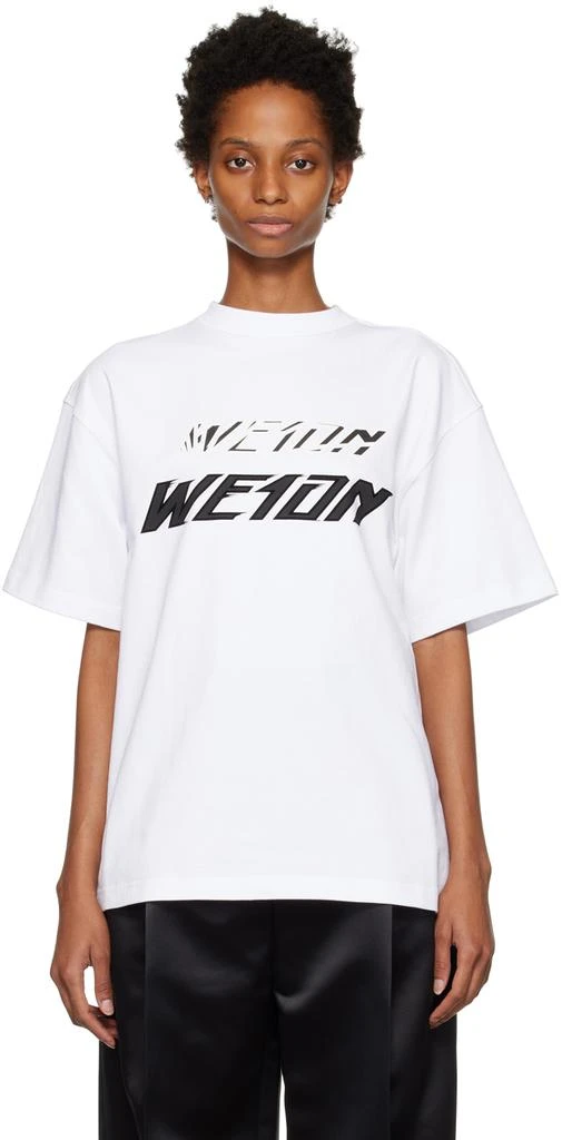 商品We11done|女式 Speed系列 T恤 白色,价格¥533,第1张图片