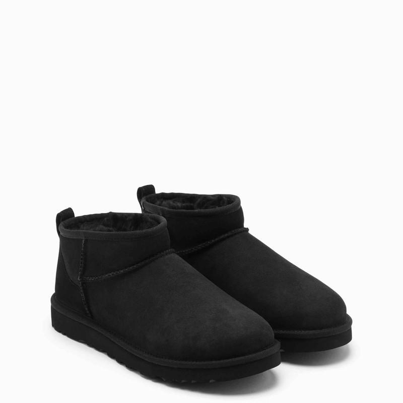 商品UGG|Classic Ultra Mini black ankle boots,价格¥1270,第4张图片详细描述