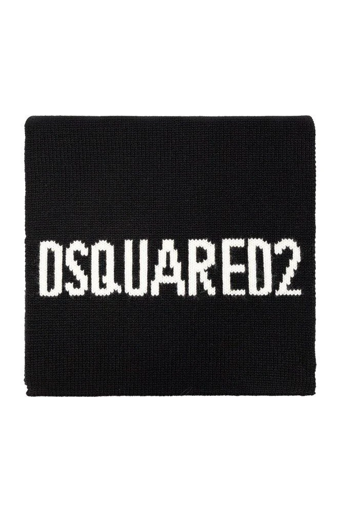 商品DSQUARED2|Dsquared2 Logo-Intarsia Scarf,价格¥1398,第1张图片