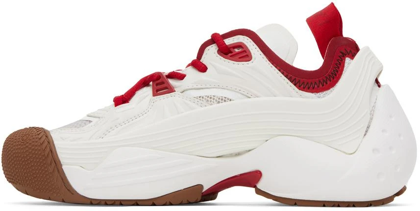 商品Lanvin|SSENSE Exclusive Red & White Flash-X Sneakers,价格¥1542,第3张图片详细描述
