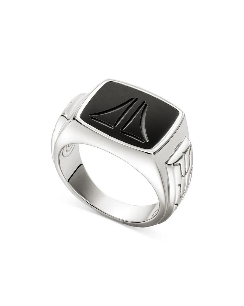 Sterling Silver Onyx Signet Ring 商品