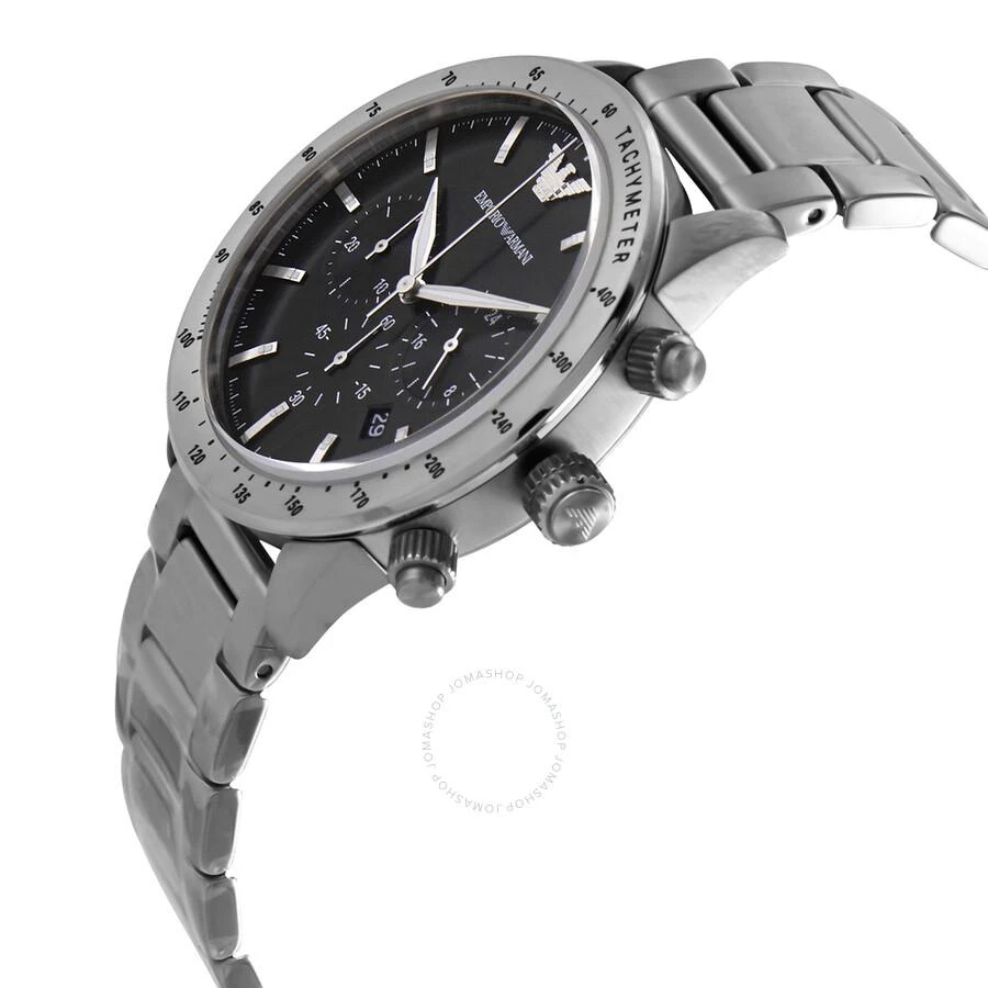 商品Emporio Armani|Emporio Armani Chronograph Quartz Black Dial Men's Watch AR11241,价格¥1183,第2张图片详细描述