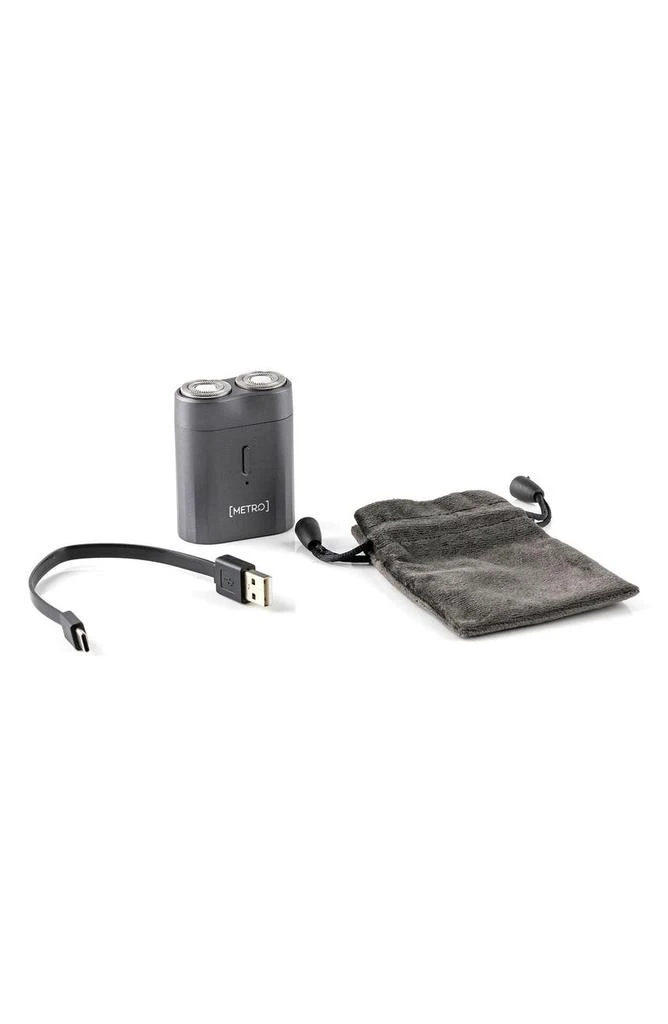 商品METROMAN|Pilot Compact Waterproof USB Electric Shaver,价格¥413,第2张图片详细描述