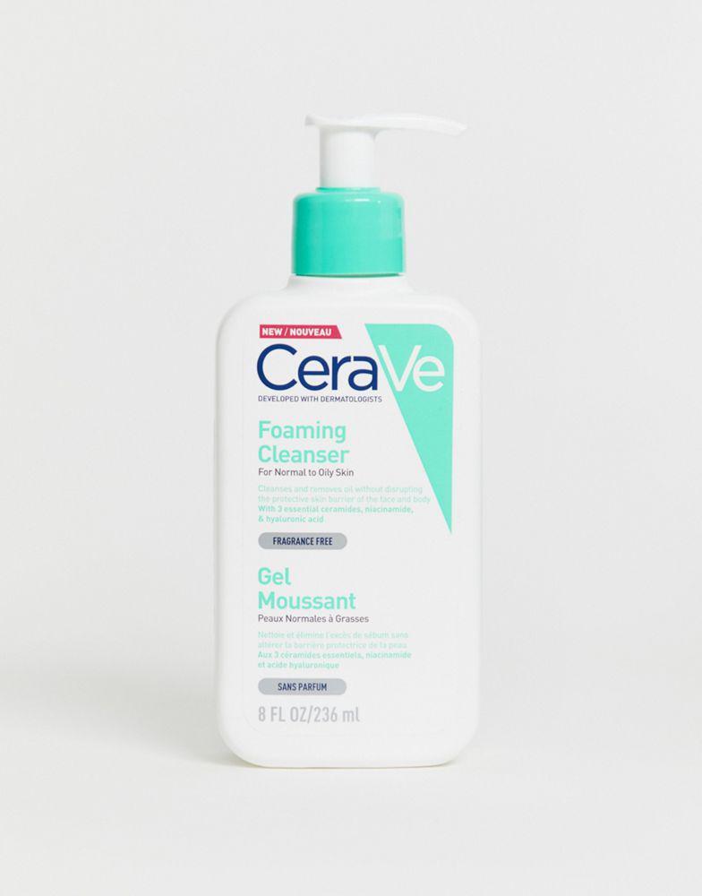 商品CeraVe|CeraVe Foaming Cleanser for Normal to Oily Skin 236ml,价格¥88,第1张图片