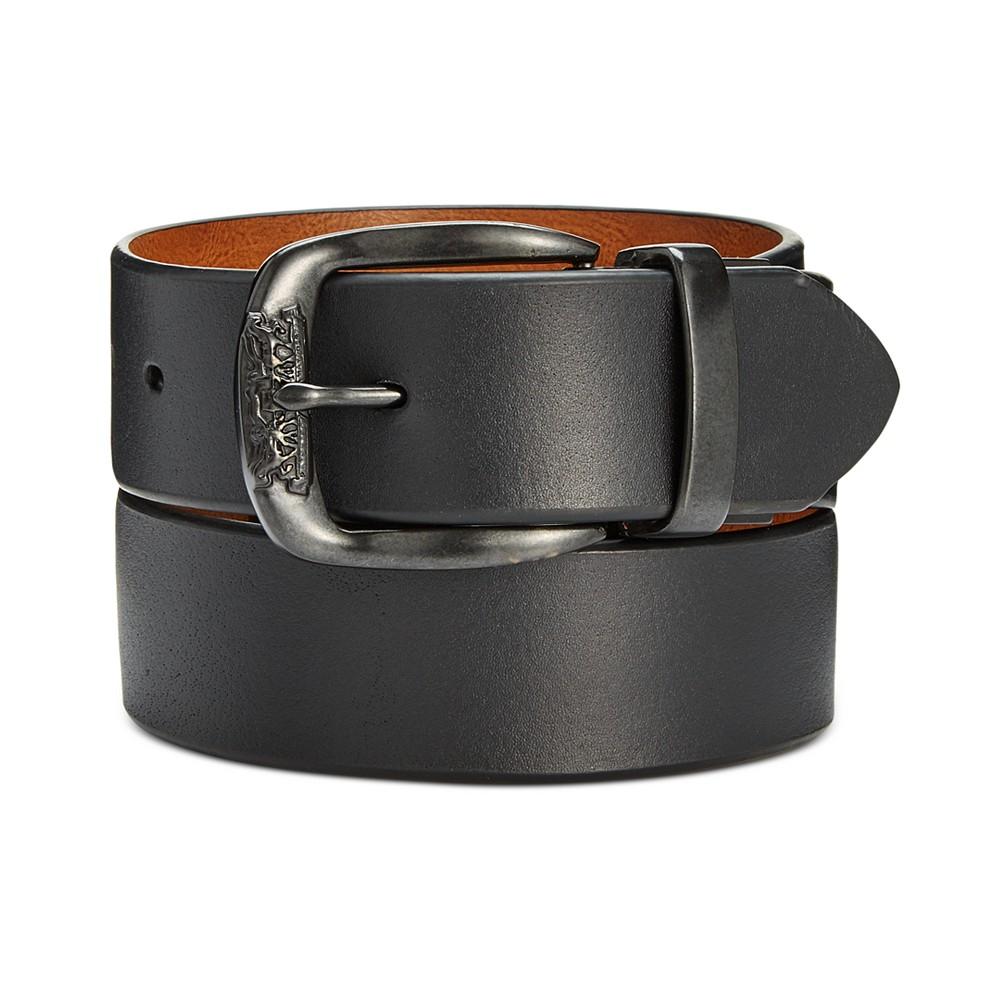 Men's Smooth Leather Reversible Belt商品第1张图片规格展示