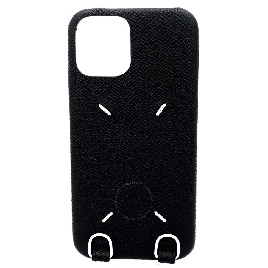 商品MAISON MARGIELA|Maison Margiela Black iPhone 12 Case With Strap,价格¥752,第1张图片