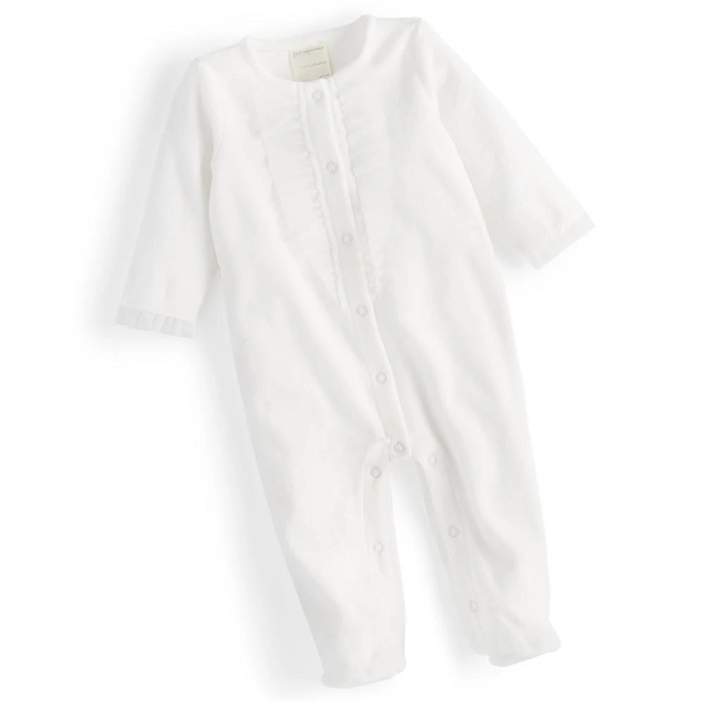 商品First Impressions|Baby Girls Ruffled Coverall, Created for Macy's,价格¥98,第1张图片