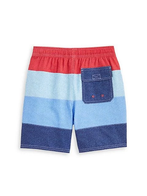 商品Vineyard Vines|Little Boy's &amp; Boy's Paneled Chappy Swim Trunks,价格¥222,第3张图片详细描述