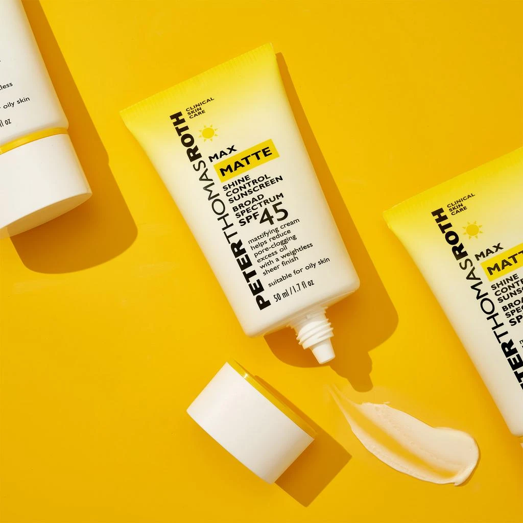 商品Peter Thomas Roth|Peter Thomas Roth Max Matte Broad Spectrum SPF 45 UVAUVB Protective Dry Cream 1.7 fl. oz.,价格¥313,第3张图片详细描述