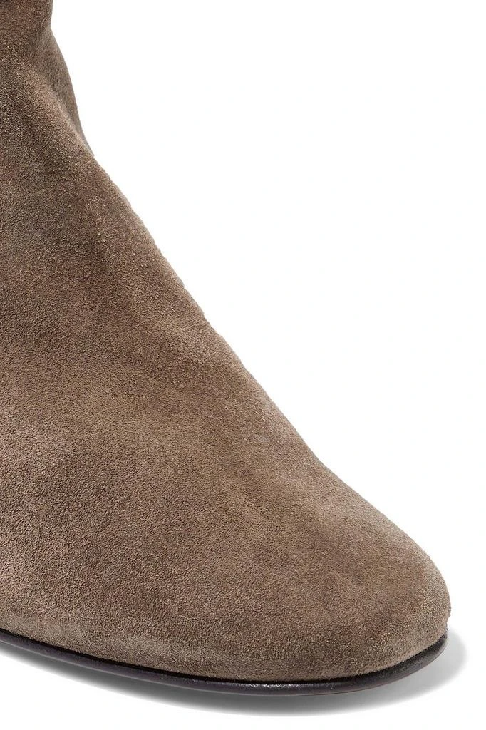 商品Chloé|Orlando button-embellished suede knee boots,价格¥2097,第4张图片详细描述