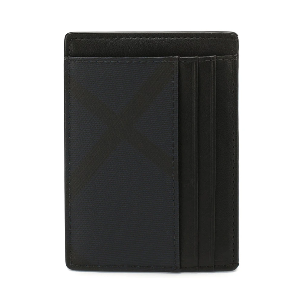 BURBERRY 男士黑色皮革卡夹 8024773 商品
