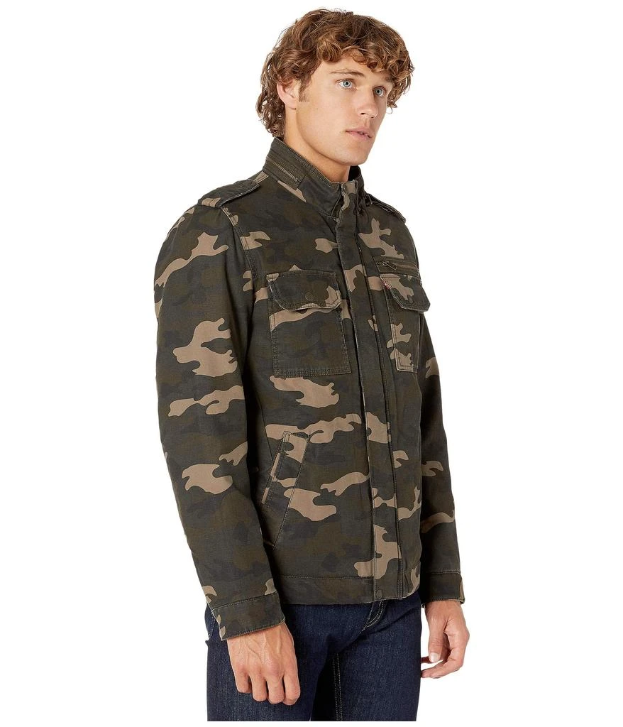 商品Levi's|Two-Pocket Military Jacket with Polytwill Lining,价格¥472,第4张图片详细描述