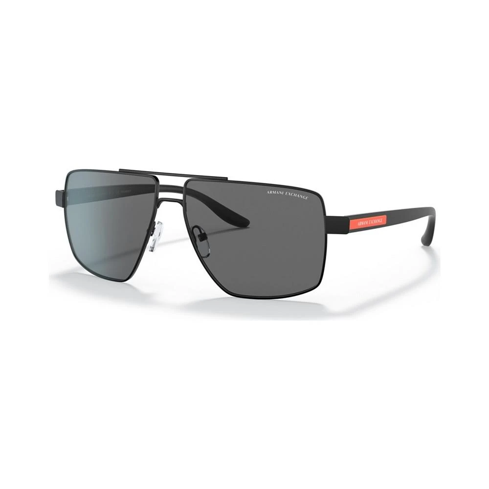 商品Armani Exchange|Men's Polarized Sunglasses, AX2037S,价格¥794,第1张图片