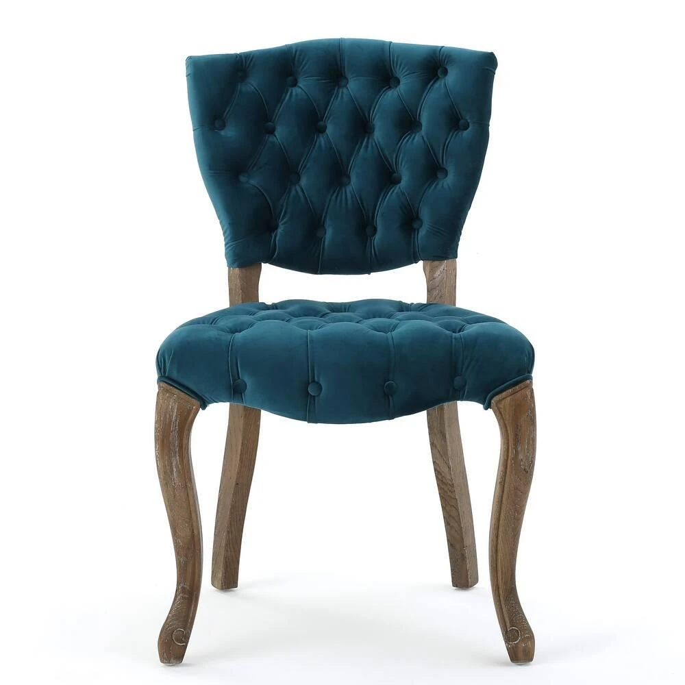 商品Streamdale Furniture|Streamdale KD TUFTED CHAIR (WTHR)(SET OF 2),价格¥4497,第3张图片详细描述