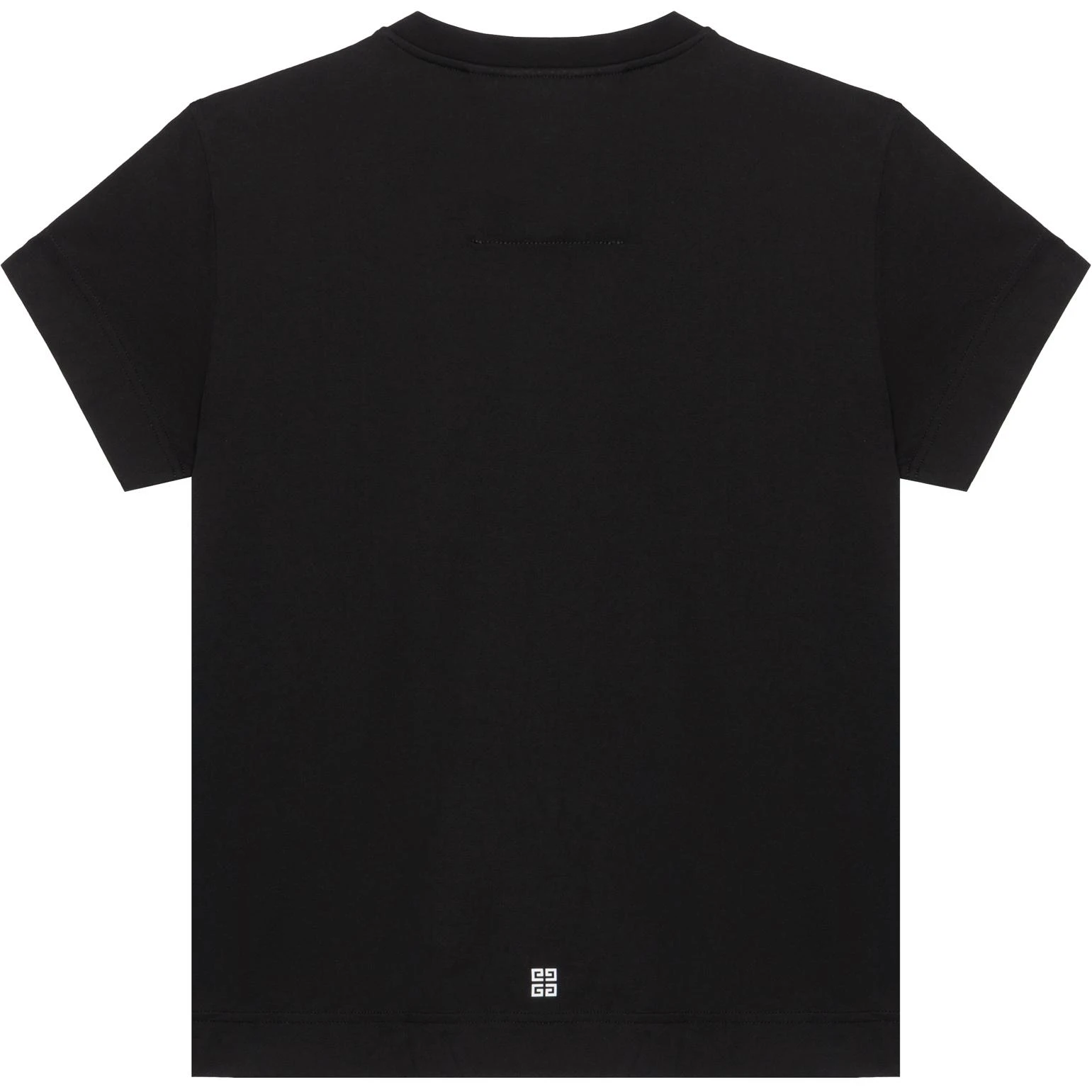 商品[国内直发] Givenchy|GIVENCHY纪梵希  视觉陷阱效果字母徽标修身短袖 T恤 女款 黑色,价格¥2544,第7张图片详细描�述