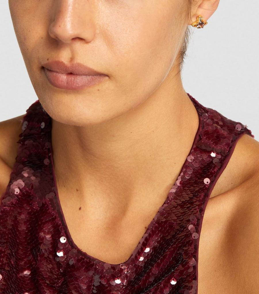 商品Vivienne Westwood|Reina Stud Earrings,价格¥759,第7张图片详细描述