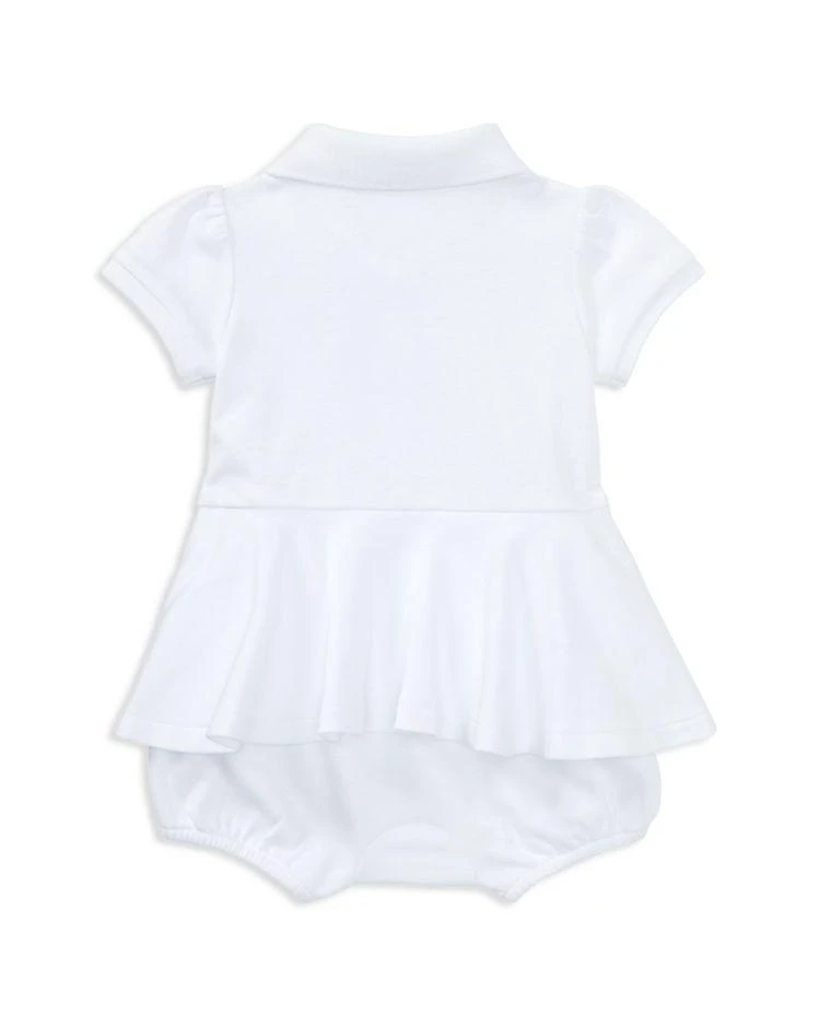 商品Ralph Lauren|Girls' Polo Peplum Shortall - Baby,价格¥100,第2张图片详细描述
