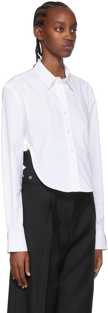 商品Rokh|White Cotton Shirt,价格¥3090,第4张图片详细描述