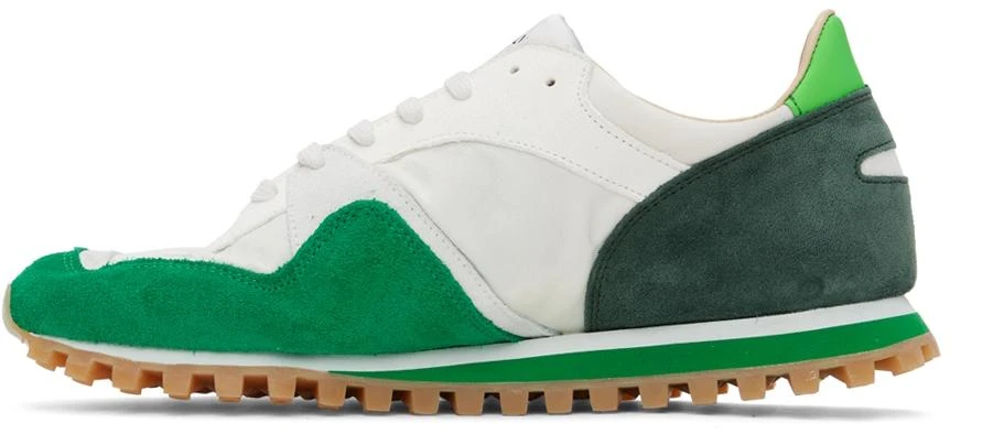 商品Spalwart|Green & Off-White Marathon Trail Low Sneakers,价格¥1241,第3张图片详细描述