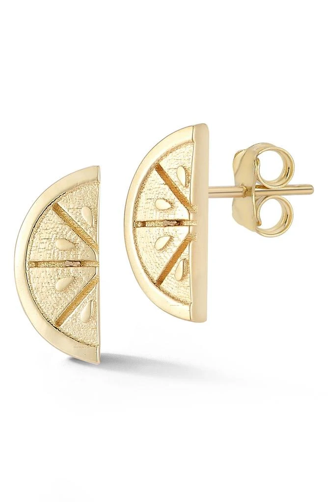 商品Ember Fine Jewelry|14K Gold Citrus Slice Stud Earrings,价格¥1933,第1张图片