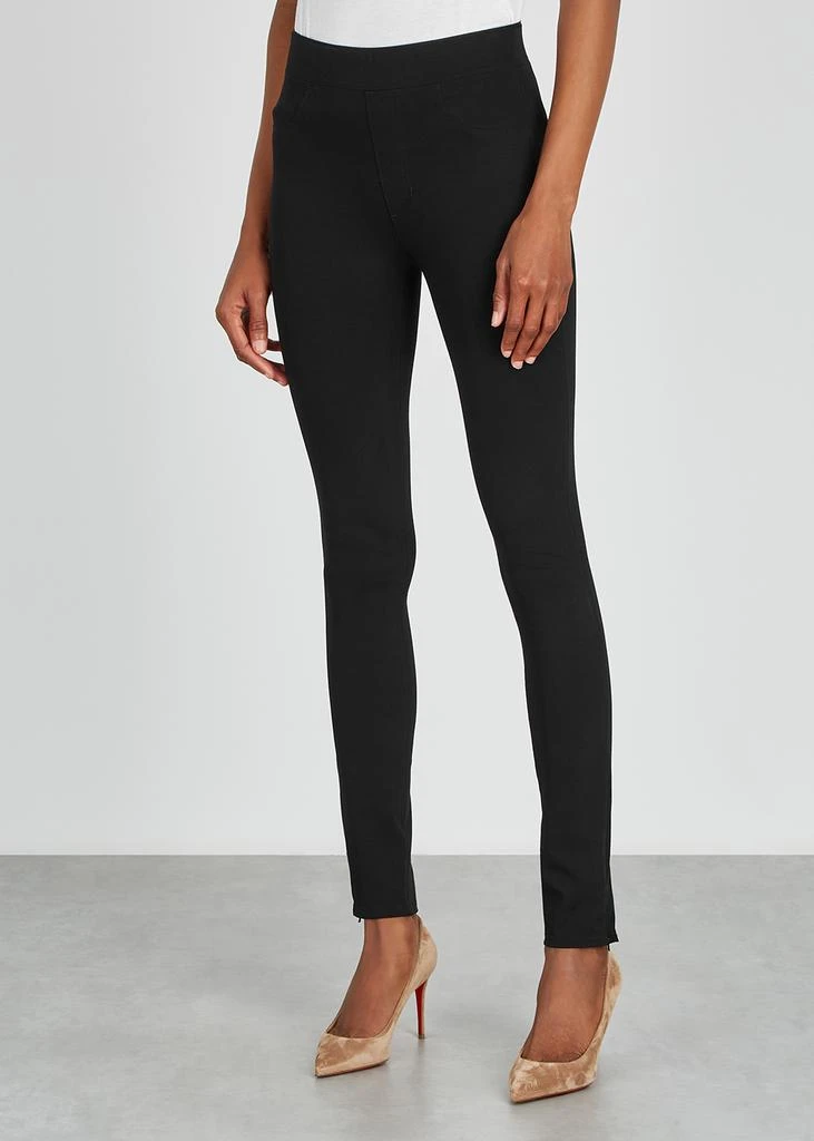 商品Helmut Lang|Reflex black stretch-jersey leggings,价格¥1409,第2张图片详细描述