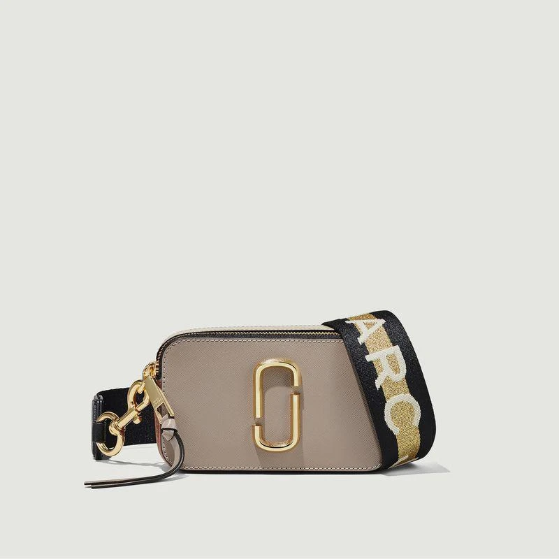 商品Marc Jacobs|The Snapshot saffiano leather bag Cement multi Marc Jacobs,价格¥3010,第1张图片