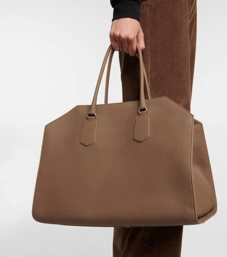 商品The Row|Geo Margaux Large leather tote bag,价格¥34799,第2张图片详细描述