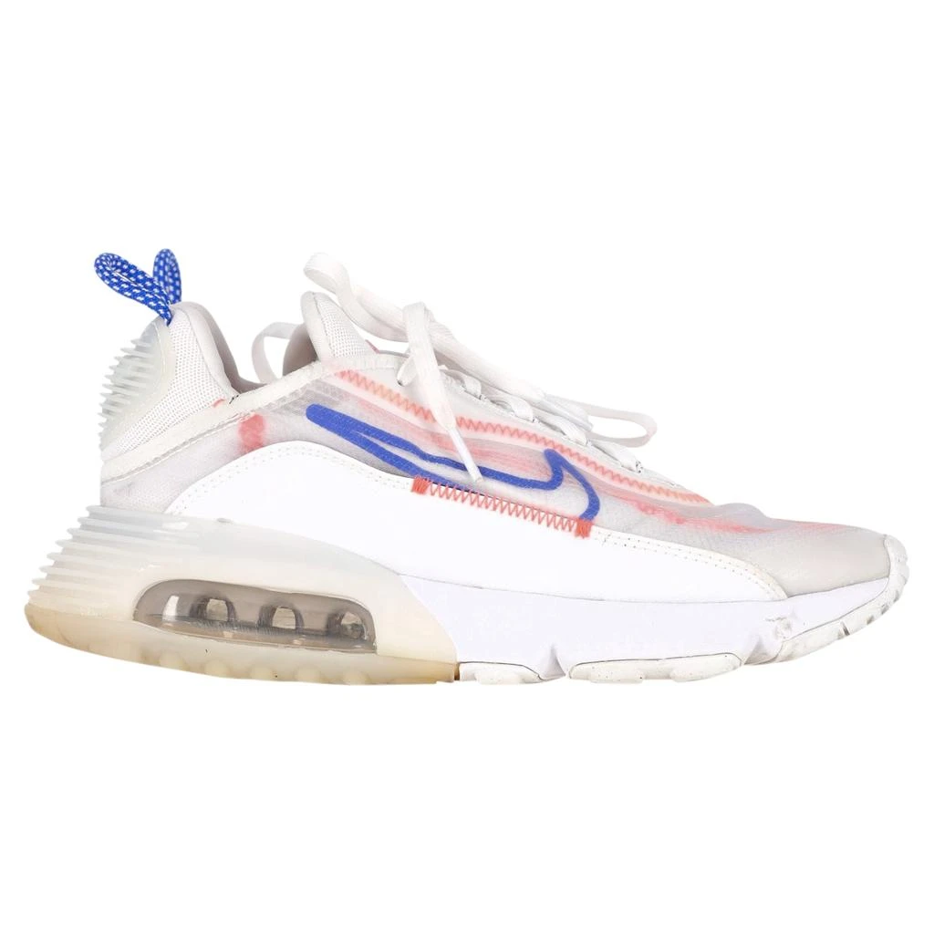 商品[二手商品] NIKE|Air Max 2090 White Flash Crimson Racer Blue in White Nylon,价格¥1212,第1张图片