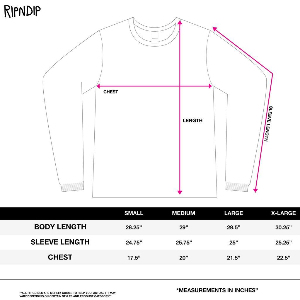 商品RIPNDIP|Lord Nermal Pocket L/S (Black)　T恤,价格¥281,第6张图片详细描述