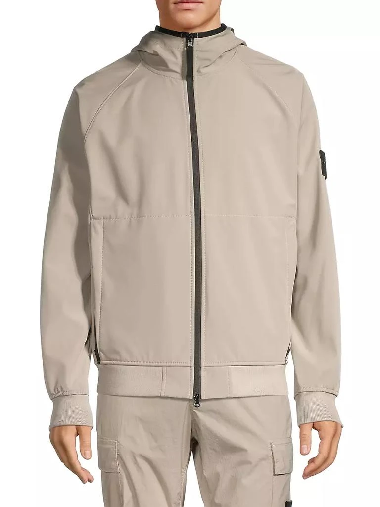 商品Stone Island|Hooded Shell Jacket,价格¥2760,第3张图片详细描述