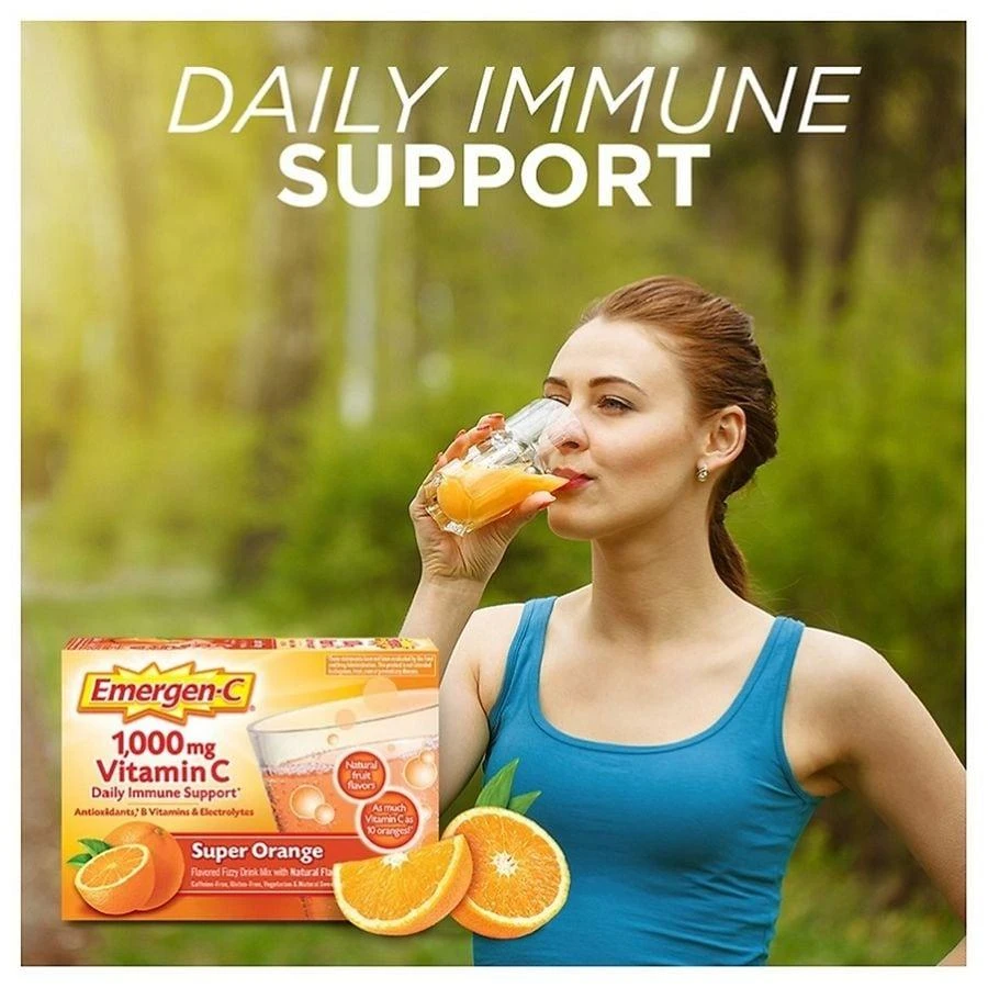 商品Emergen-C|Vitamin C Powder Super Orange,价格¥12,第4张图片详细描述