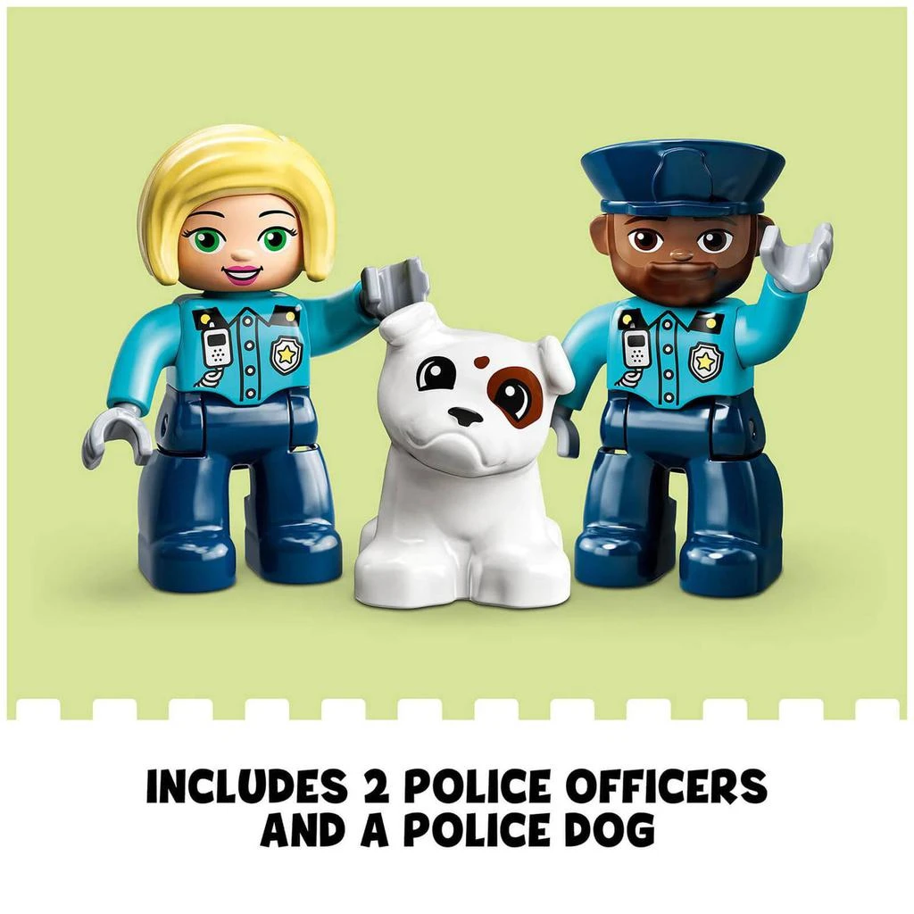 商品The Hut|LEGO DUPLO Rescue Police Station & Helicopter Toy Set (10959),价格¥432,第4张图片详细描述