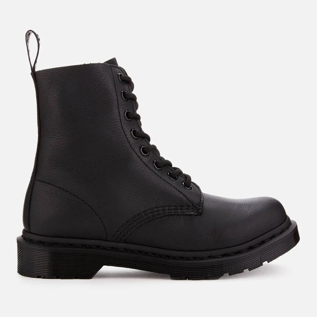 商品Dr. Martens|Dr. Martens Women's 1460 Pascal Virginia Leather 8-Eye Boots - Black Mono,价格¥1121,第1张图片