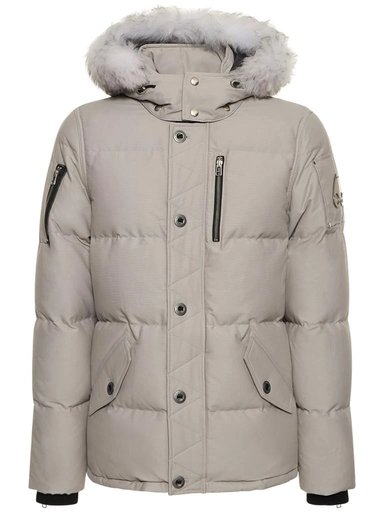 商品Moose Knuckles|3q Cotton Down Jacket W/ Faux Fur,价格¥8927,第1张图片