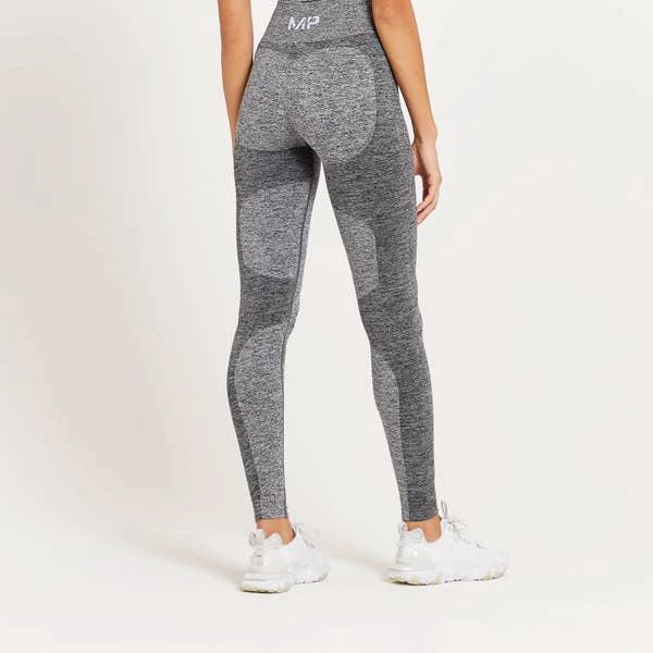 商品Myprotein|MP Women's Curve High Waisted Leggings - Grey Marl,价格¥206,第2张图片详细描述