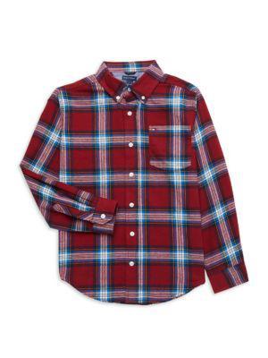 商品Tommy Hilfiger|​Boy’s Plaid Shirt,价格¥163,第1张图片