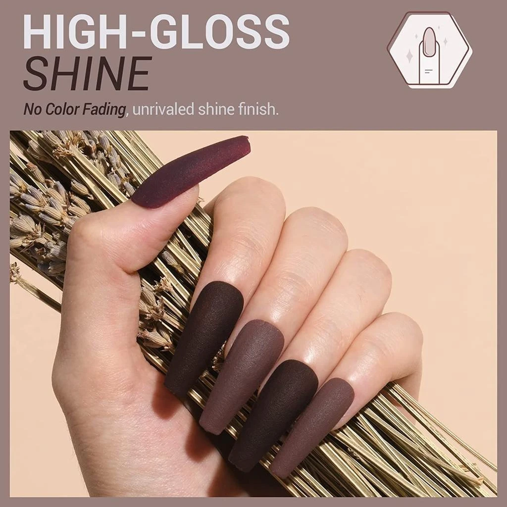 6 Shades Gel Nail Polish Set Collection 商品