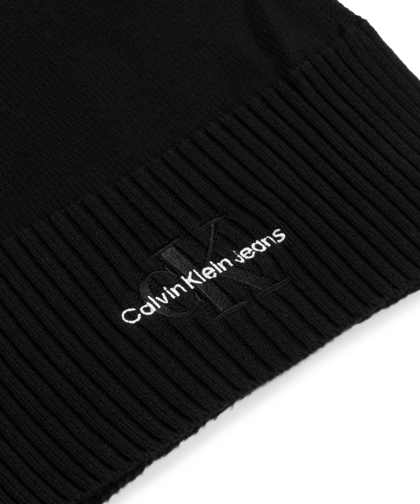 商品Calvin Klein|Calvin Klein 女士围巾 K60K611262BDS 黑色,价格¥609,第3张图片详细描述